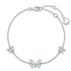 Bracelet ailes de lumière papillon