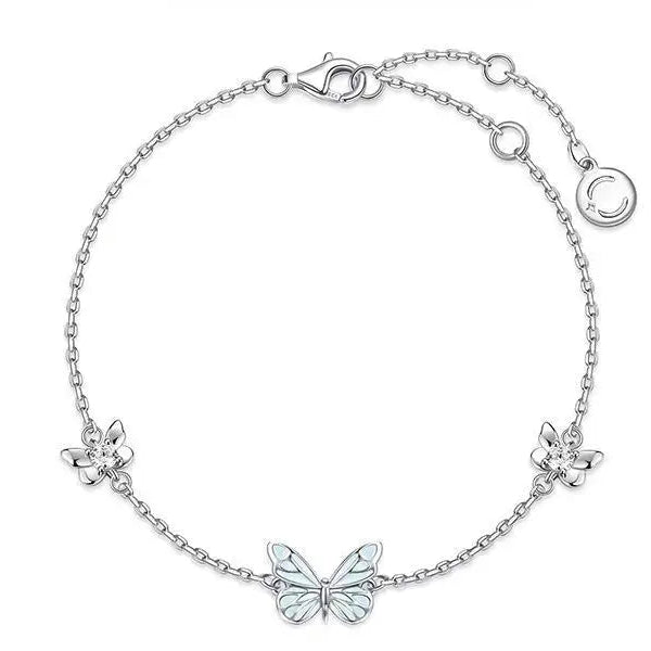 Bracelet ailes de lumière papillon