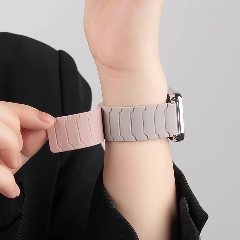 Magnetische band voor Fitbit Versa 3, Versa 4, Sense 1 en Sense 2 horloge