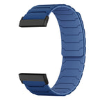 Magnetische band voor Fitbit Versa 3, Versa 4, Sense 1 en Sense 2 horloge blauw