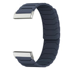 Magnetische band voor Fitbit Versa 3, Versa 4, Sense 1 en Sense 2 horloge blauw