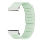 Magnetische band voor Fitbit Versa 3, Versa 4, Sense 1 en Sense 2 horloge groen