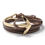 Verstelbare zeemee-ankerarmband 