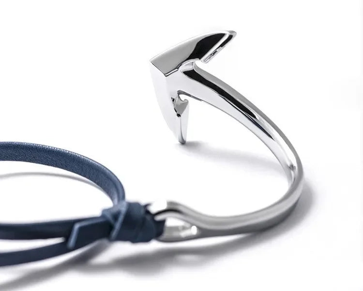 Brede verstelbare ankerarmband