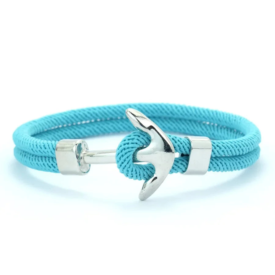Ankerarmband lichtblauw