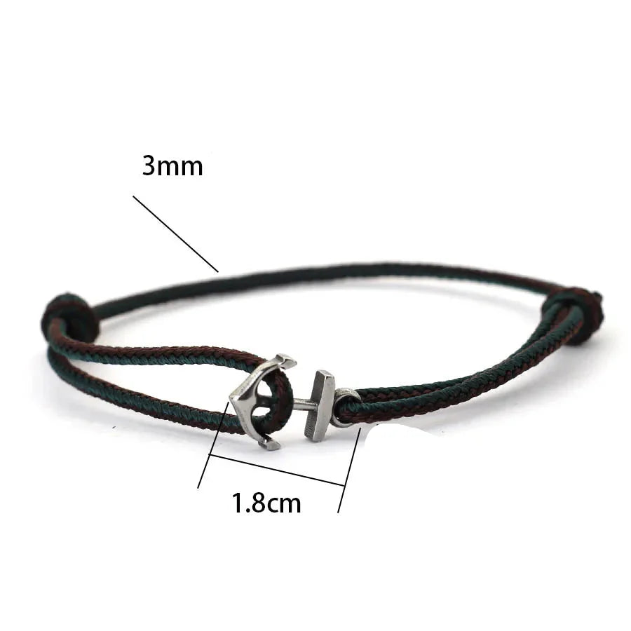 Maritiem ankerarmband