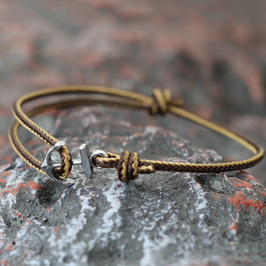 Maritiem ankerarmband