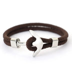 Ankerarmband bruin