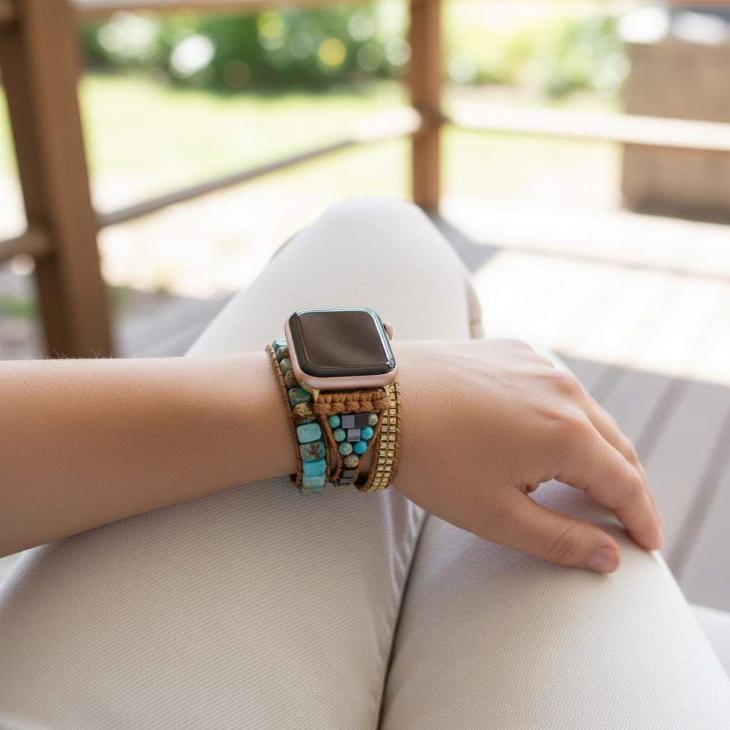 Natuursteen Apple Watch-armband