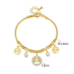 Bracelet Arbre de Vie avec Zircon