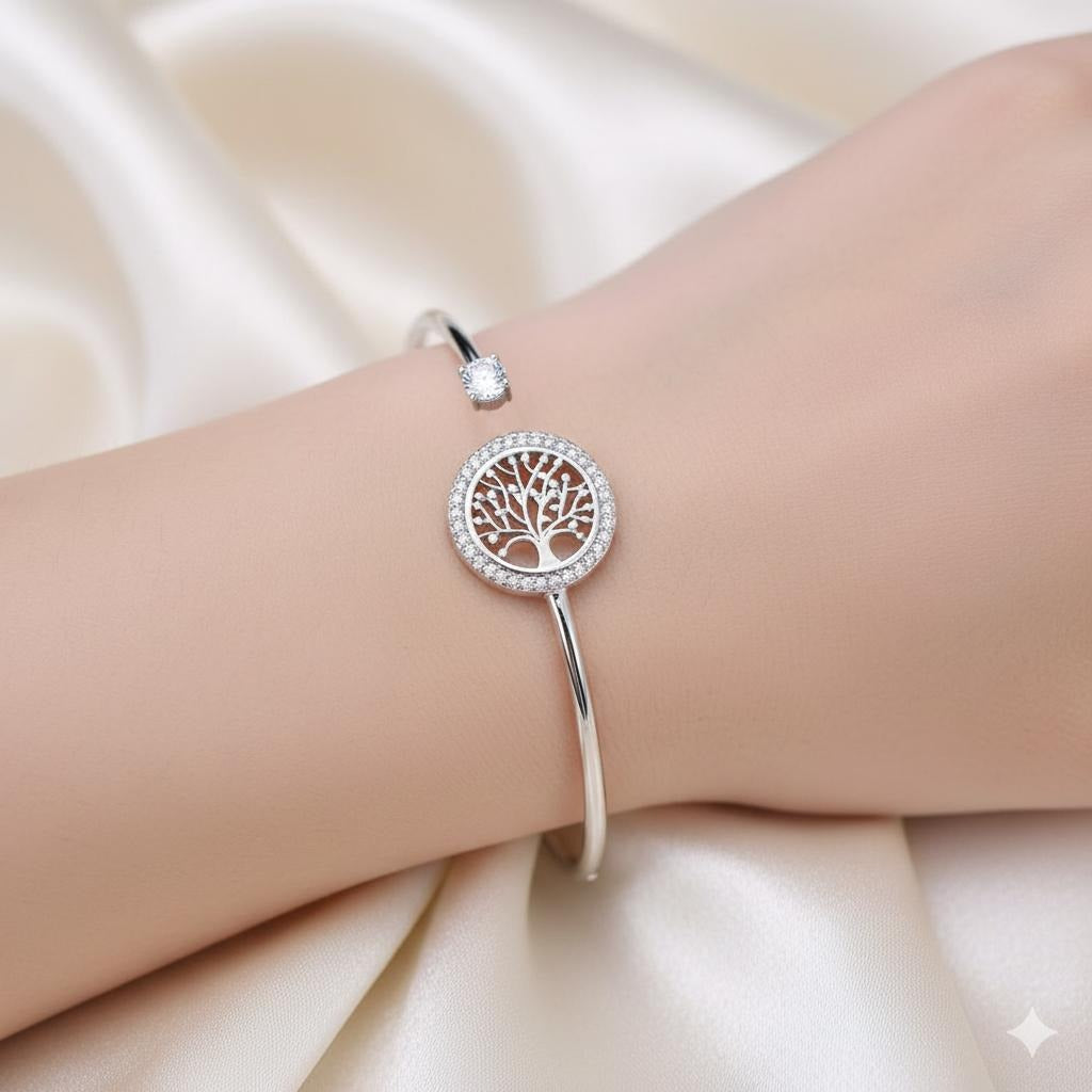 Praelinos Bewaker van de Liefde Armband 18K Wit Vergulde Praelinos Bewaker van de Liefde Armband 18K Wit Vergulde