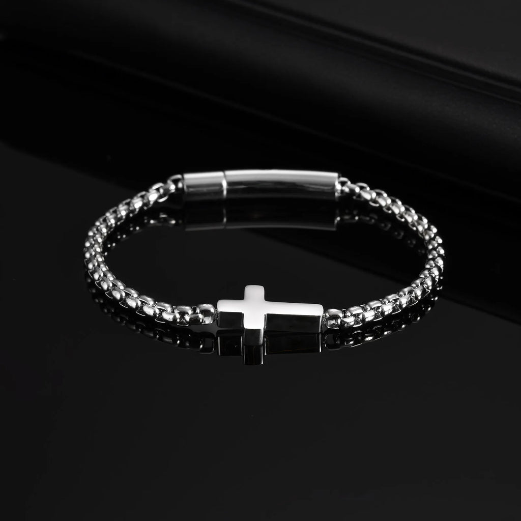 Armband met horizontaal kruis