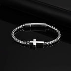 Armband met horizontaal kruis