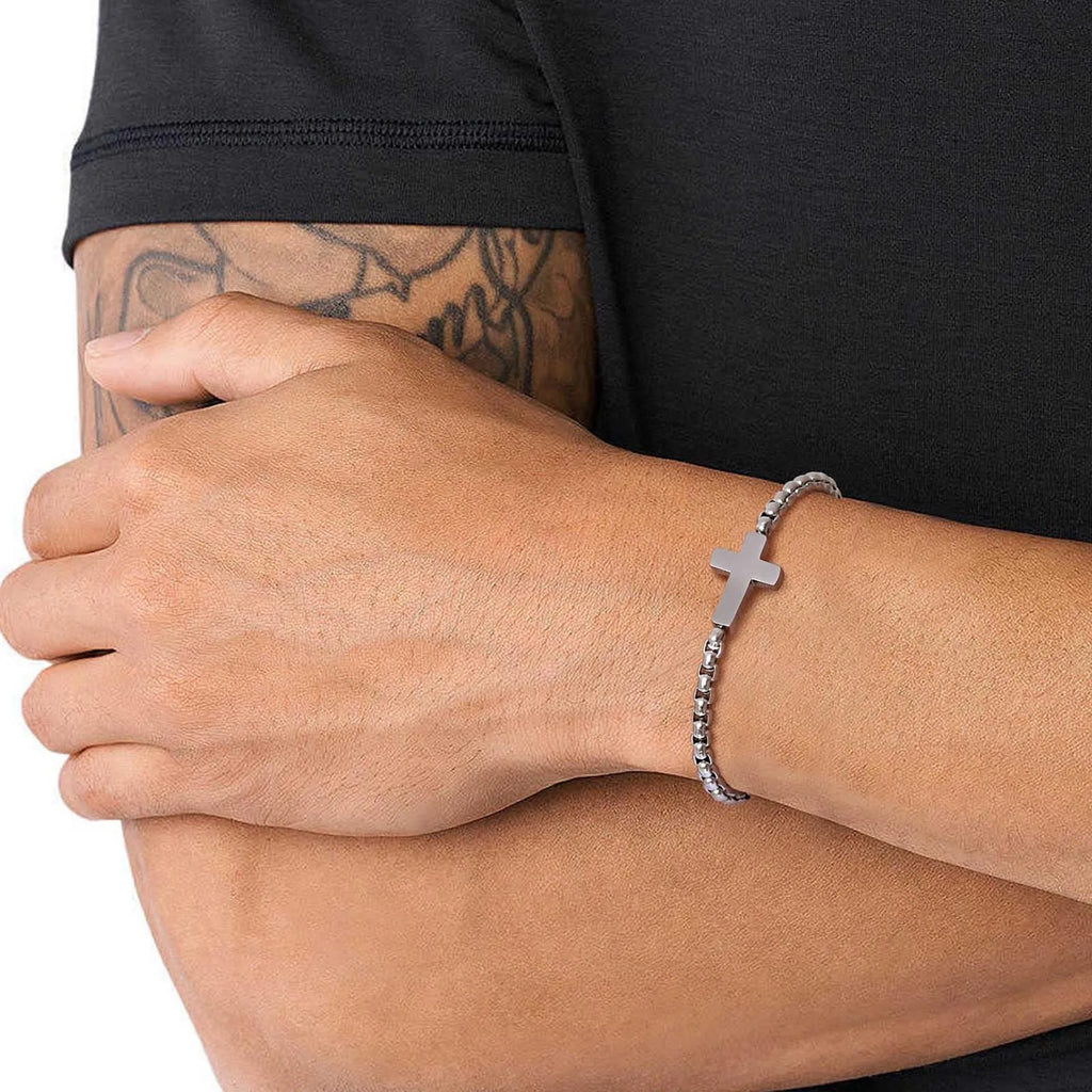 Armband met horizontaal kruis