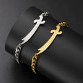 Armband met Arabisch Ali Zulfiqar zwaard in goud