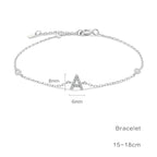 Armband met initiaal in strass