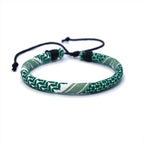Armband met Arabisch Keffiye-patroon voor man of vrouw groen