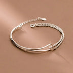 Armband met knoop in moderne stijl
