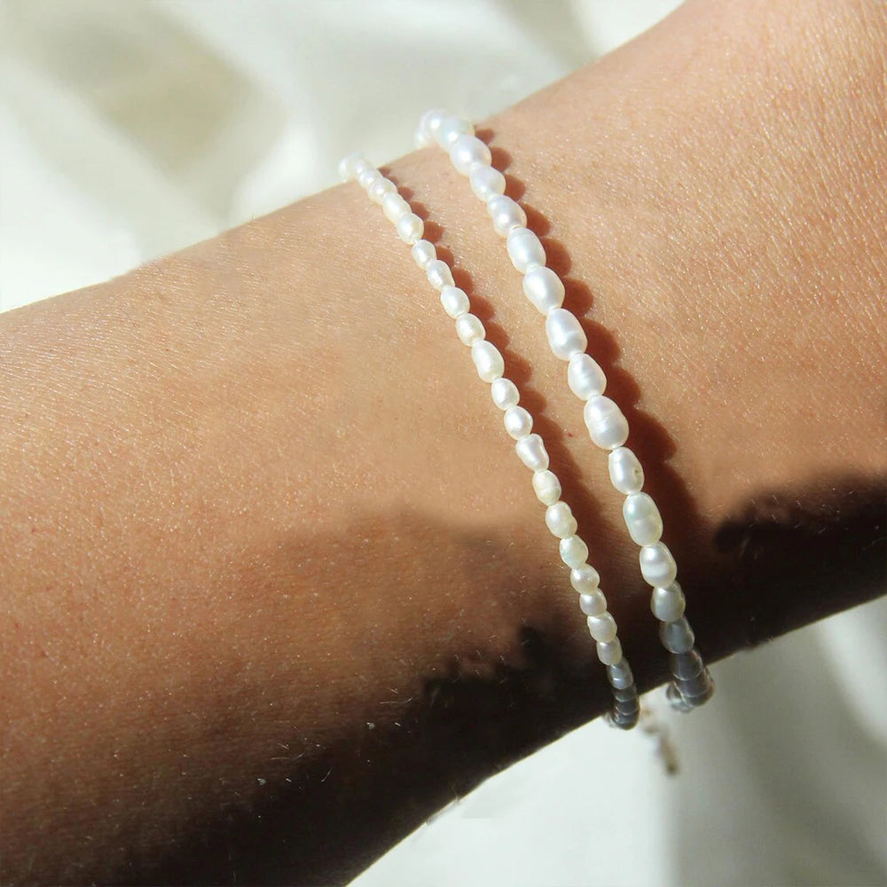 Armband met ovale kralen