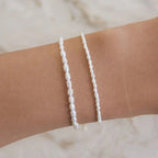 Armband met ovale kralen