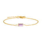 Bracelet avec Pierre de Naissance Colorée
