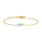 Bracelet avec Pierre de Naissance Colorée