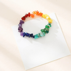 Bracelet avec Pierres Naturelles 7 Chakras multicolore