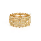 Armband met strass in een ontwerp geïnspireerd door de Arabische cultuur 