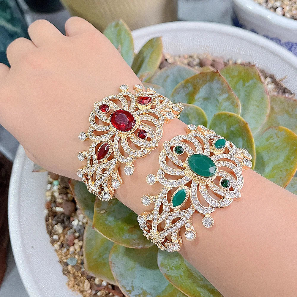 Armband met strass en stenen Arabisch moslim huwelijk 