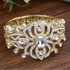 Armband met strass en stenen Arabisch moslim huwelijk wit