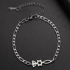 Armband met Joodse symbolen Menorah en de <span data-glossary-id="StarOfDavid">Davidster</span> zilver