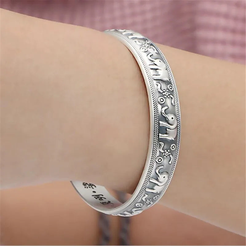 Bracelet Bouddhiste avec Eléphants