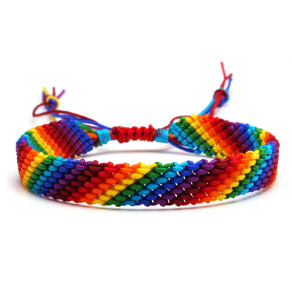 Handgemaakte, waterdichte, veelkleurige Braziliaanse armband