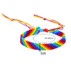 Handgemaakte, waterdichte, veelkleurige Braziliaanse armband