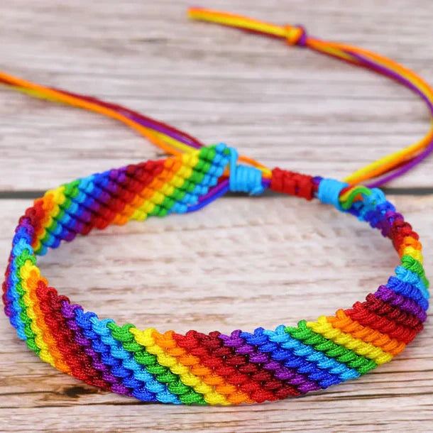 Handgemaakte, waterdichte, veelkleurige Braziliaanse armband