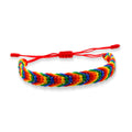 Multicolor Braziliaans damesarmband blauw