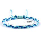 Handgemaakte blauwe Braziliaanse armband 