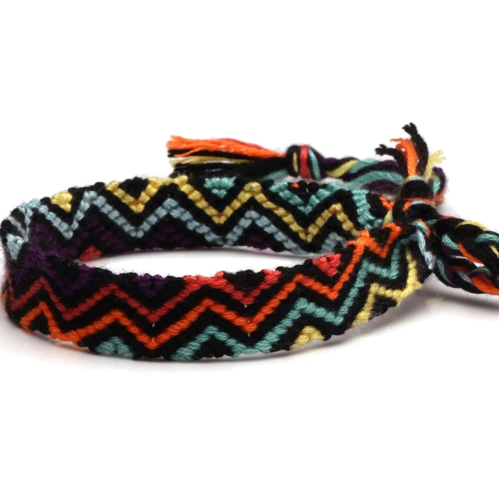 Waterdichte Braziliaanse armband met veelkleurig patroon