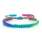 Multicolore Braziliaans armband voor dames blauw 