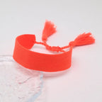 Zachte Pastel Handgemaakte Braziliaanse armband rood