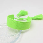 Zachte Pastel Handgemaakte Braziliaanse armband lichtgroen