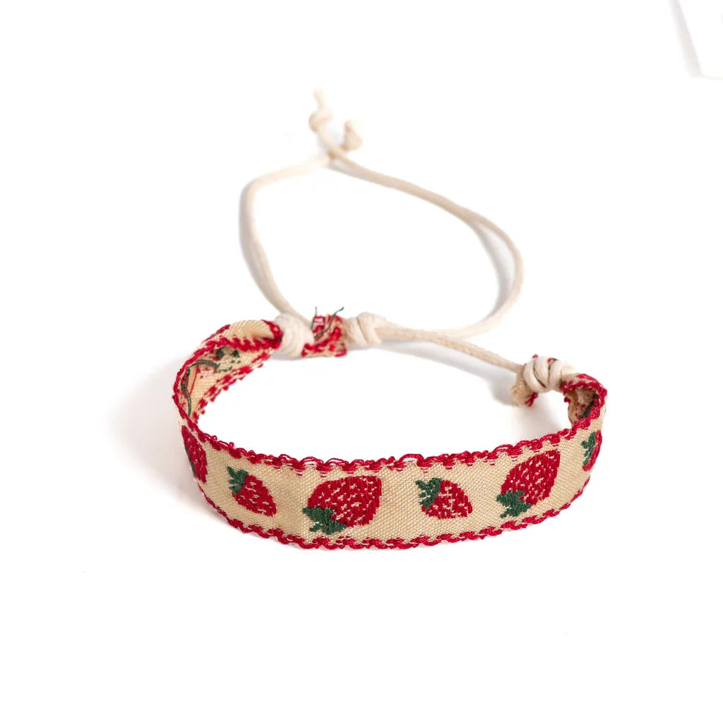 Braziliaanse armband zomerstijl beige