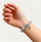 Hemelse armband met maansteen