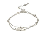 Bracelet Chat Argent et Or argent