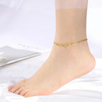 Armband hart en engelenvleugels goud