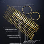 Armband Oneindig Hart Zilver en Goud (Set van 3 Armbanden)
