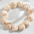 Schelp armband zee-escargot