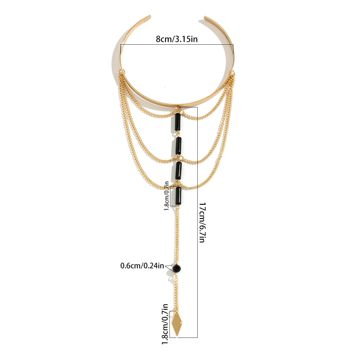 Dames bovenarmband goud