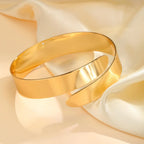 Gouden armband voor bovenarm voor dames - gouden bicepsketting