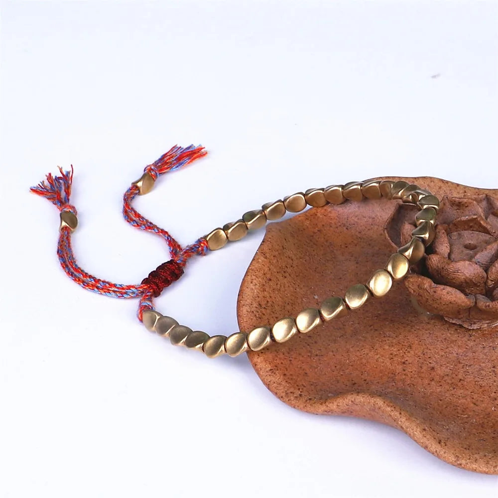 Geluksbrenger Tibetaanse Koper Armband